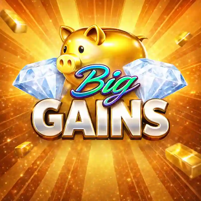 Big Gains Casino Game Interface